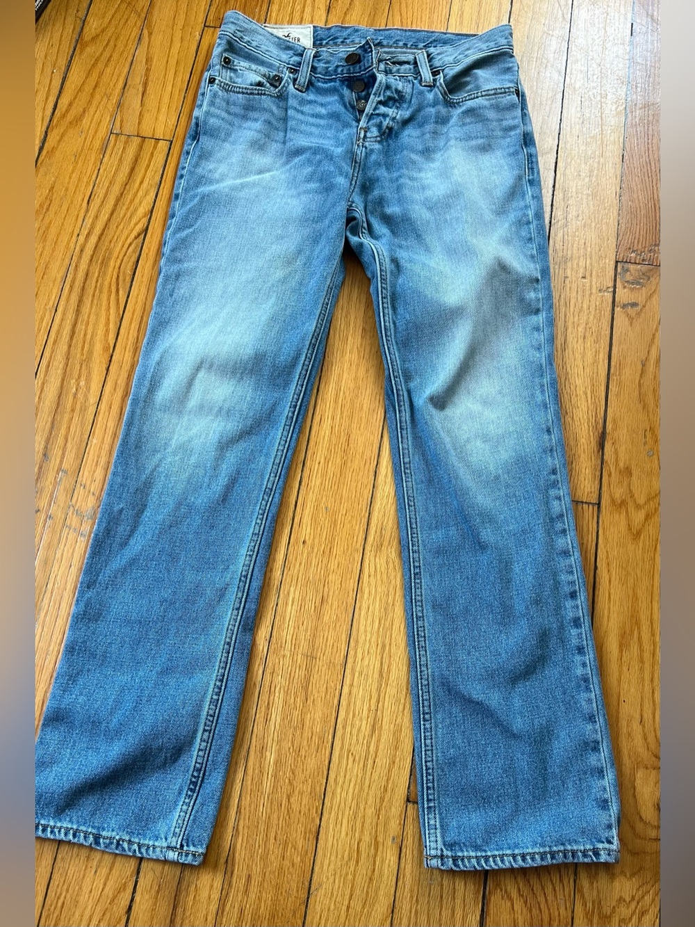 Hollister Light Blue Bootcut Jeans